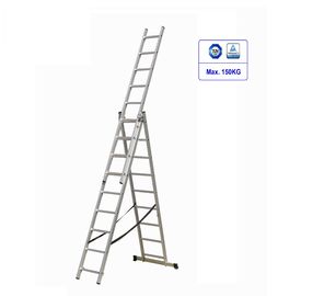 Lightweight Aluminum Extension Ladder 3x9 Collapsible Extension Ladder
