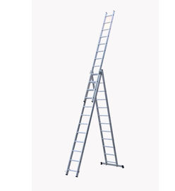 Domestic Aluminium Multi Purpose Ladder  150kg / 330 Lb Load Capacity 3x12